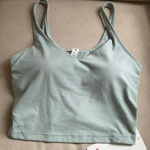 Lululemon align tank silver blue